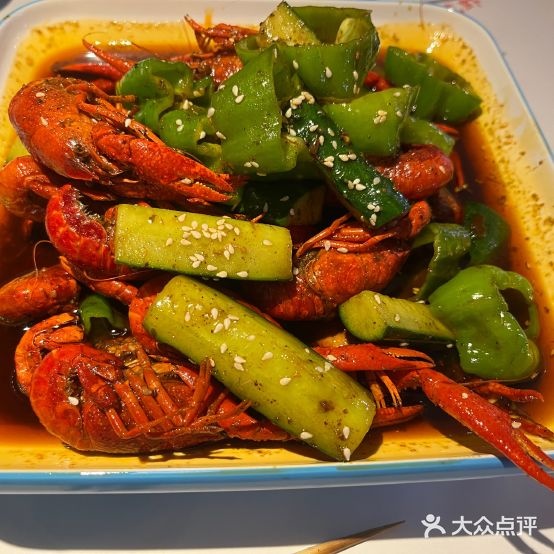 舞虾小说·钓小龙虾·烧烤·纸包鱼(国顺东路店)