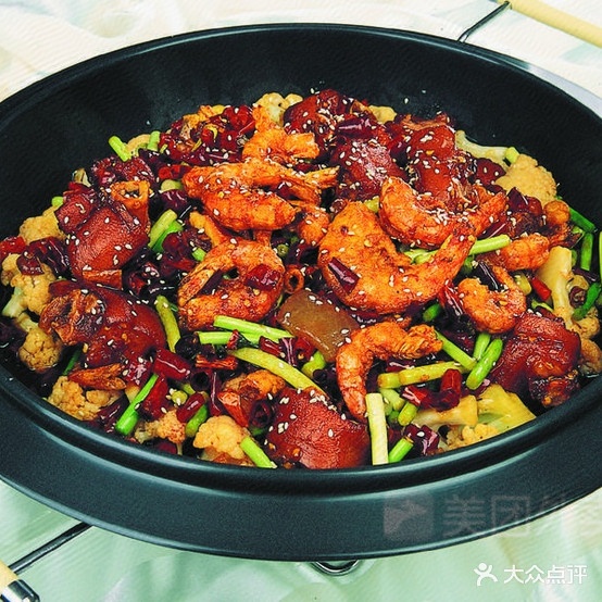纸包鱼香辣虾(天辅苑店)