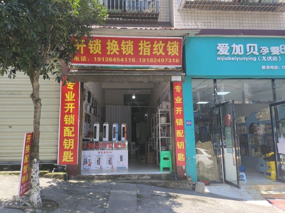 开锁换锁指纹锁