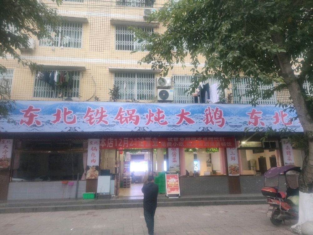 关东屯东北铁锅炖大鹅