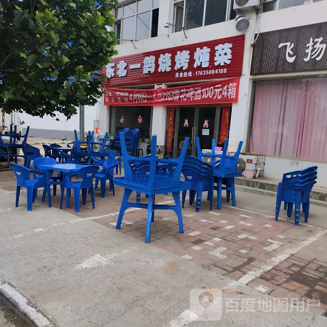 东北一鸽烧烤炖菜