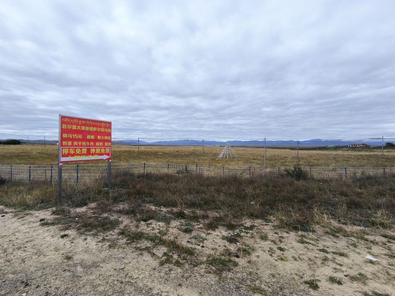 若尔盖大草原格萨尔骑马露营地