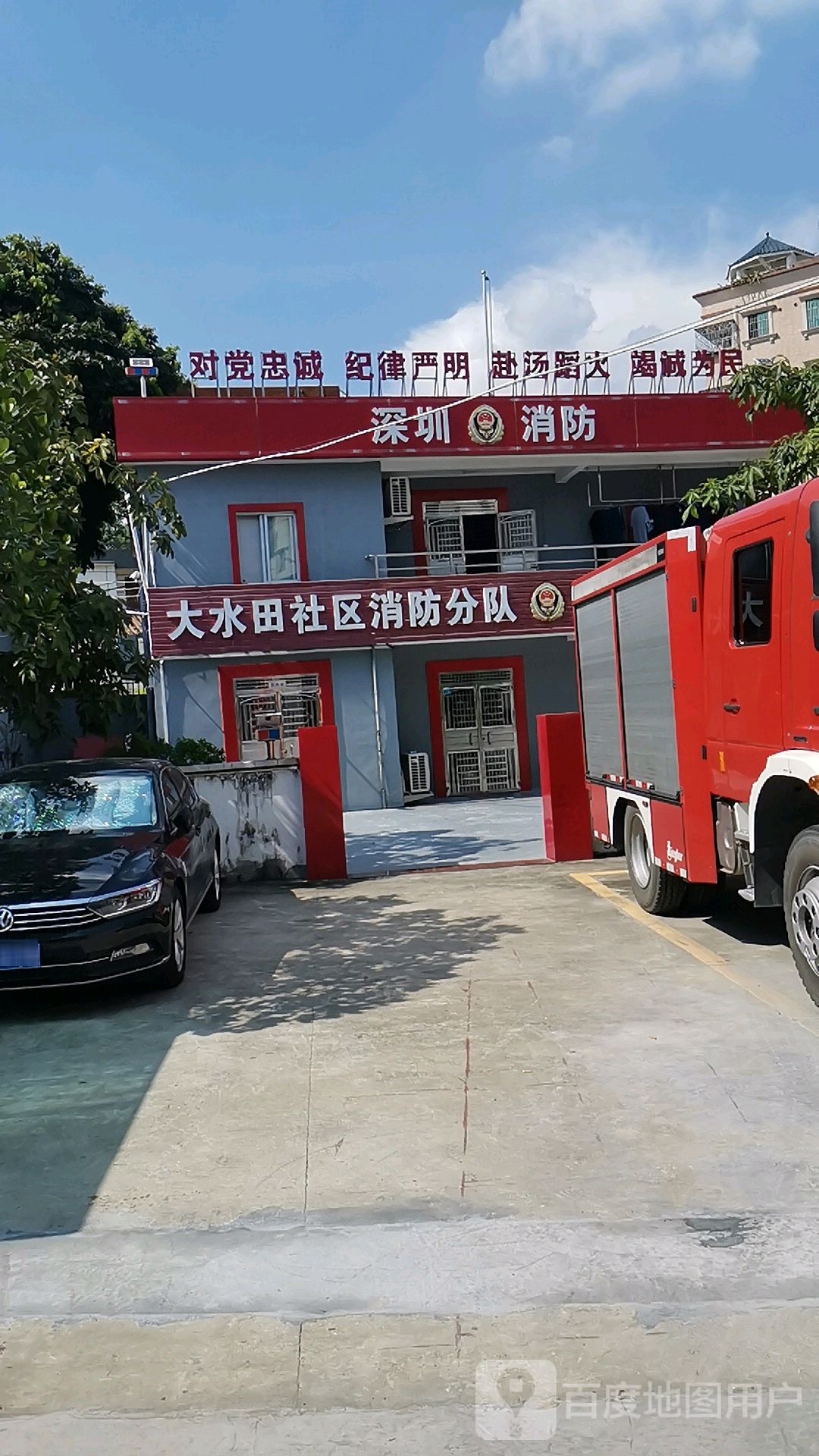 大水田社区消防支队