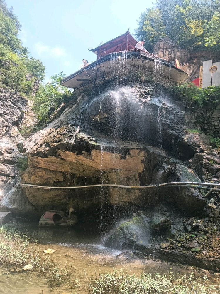 擂鼓台瀑布