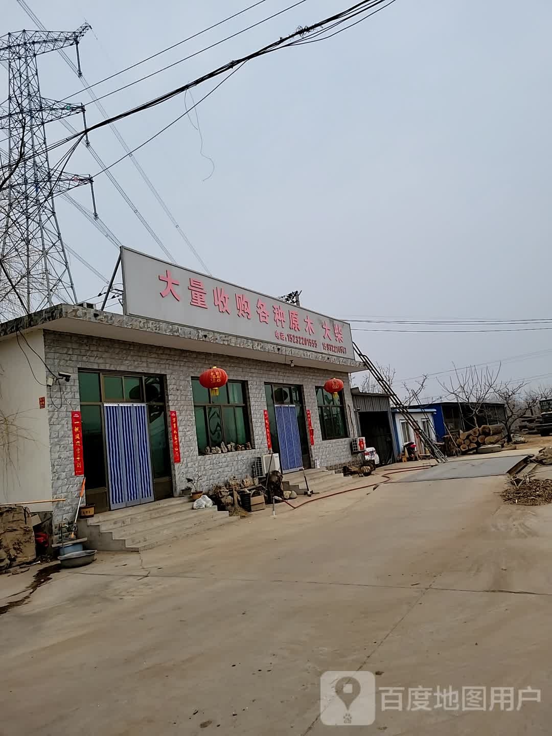 大量收购各种原木大柴