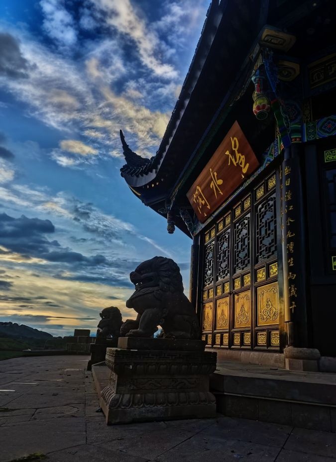 七曲山风景区-望水亭