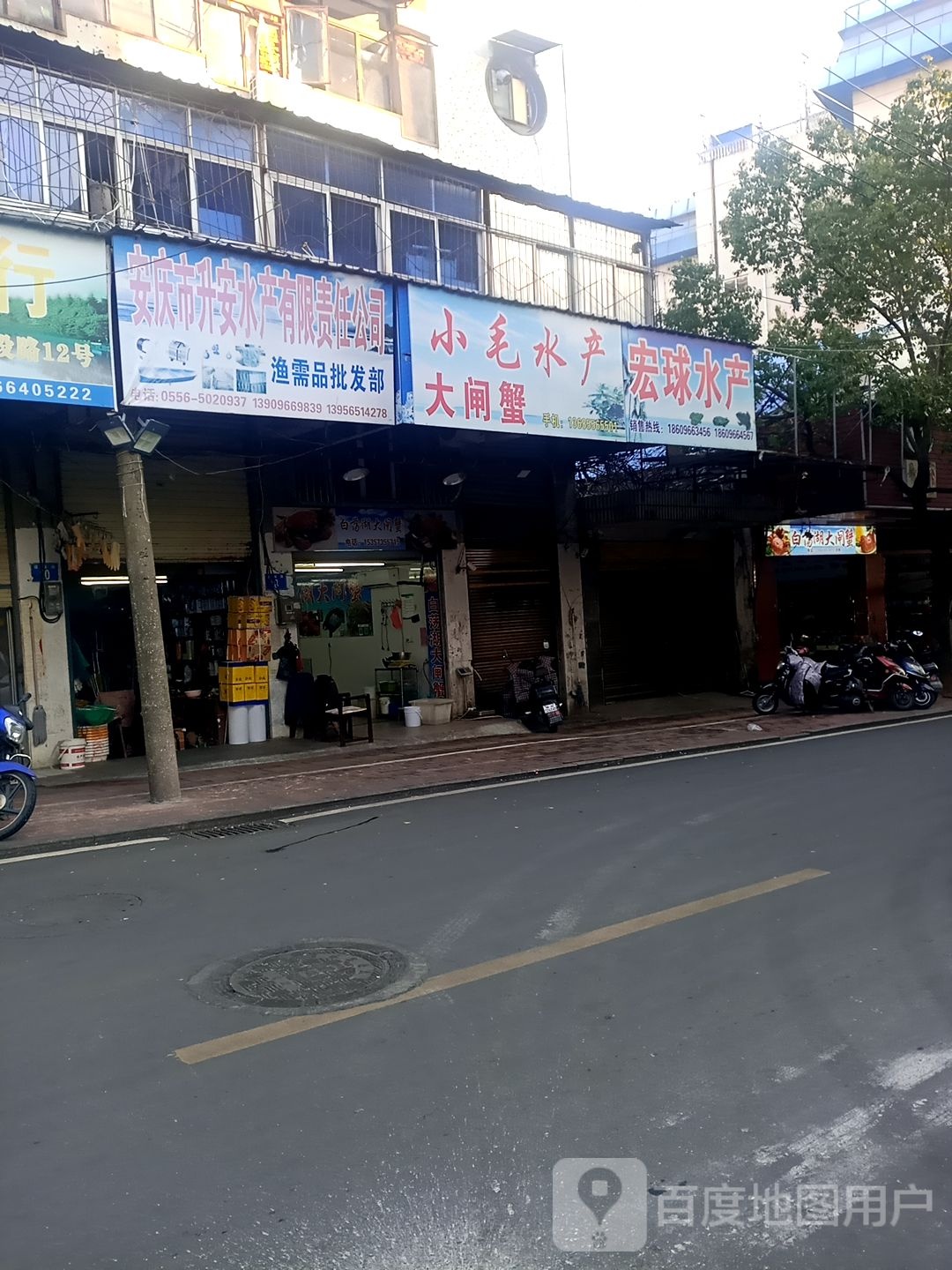 小毛水产市闸蟹