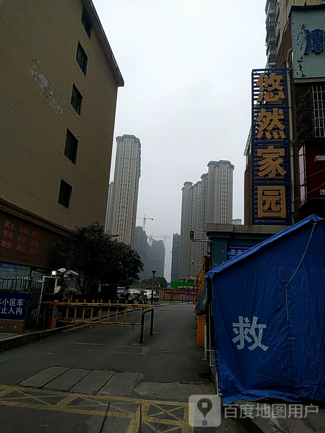 九江市柴桑区陶母路与悠然路交叉路口往北约100米