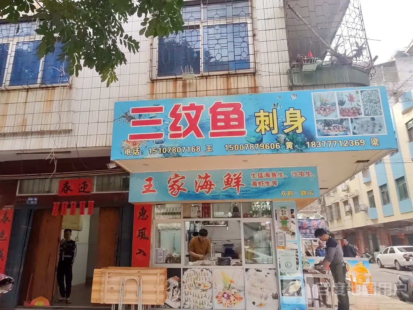 三纹鱼刺身