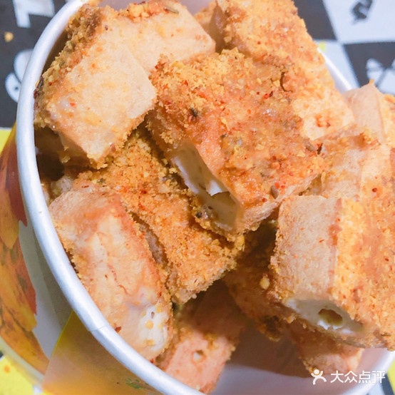 臭先生冷面卷+臭豆腐(东油店)