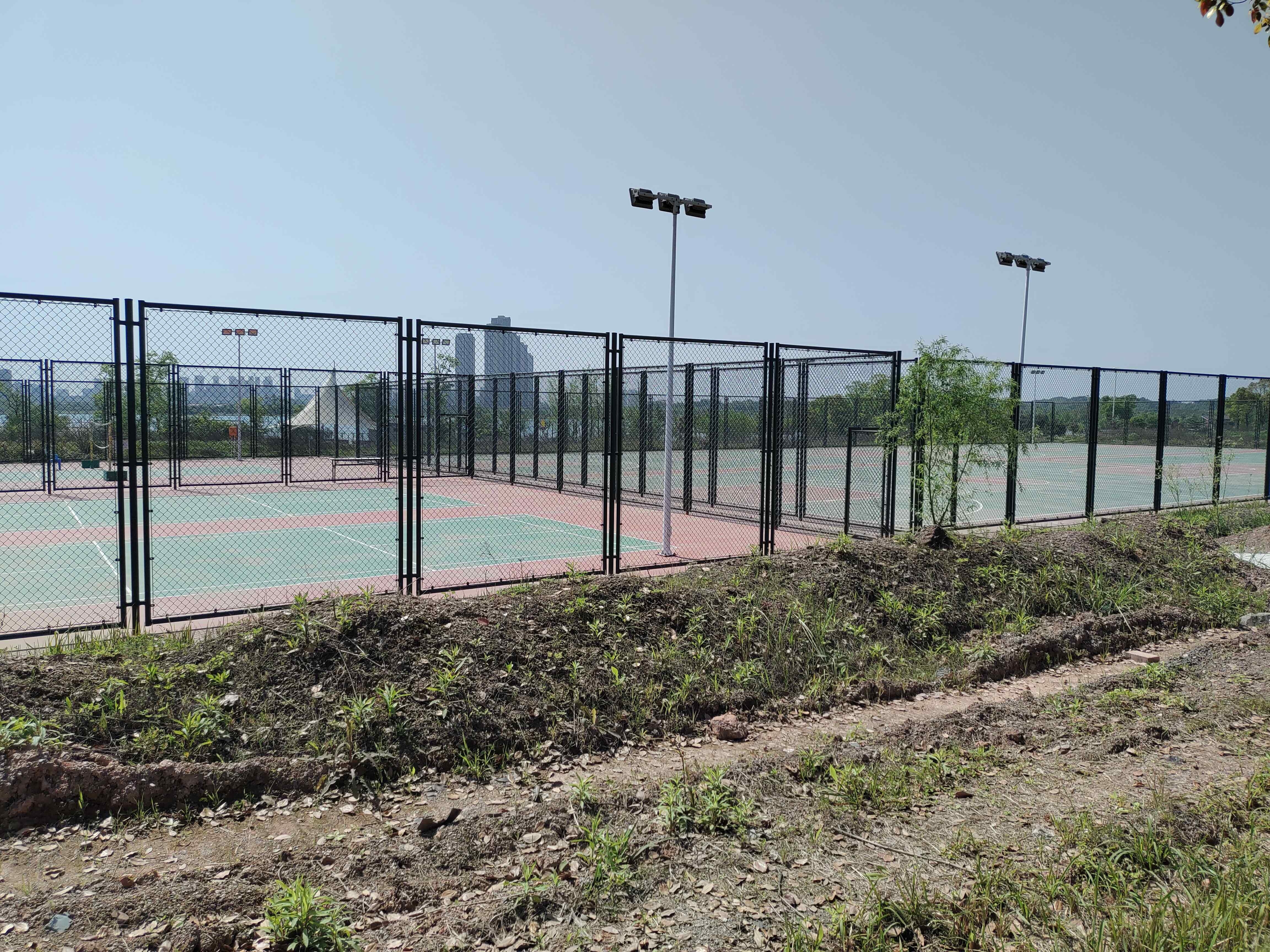 湖南松雅湖国家湿地公园-篮球场