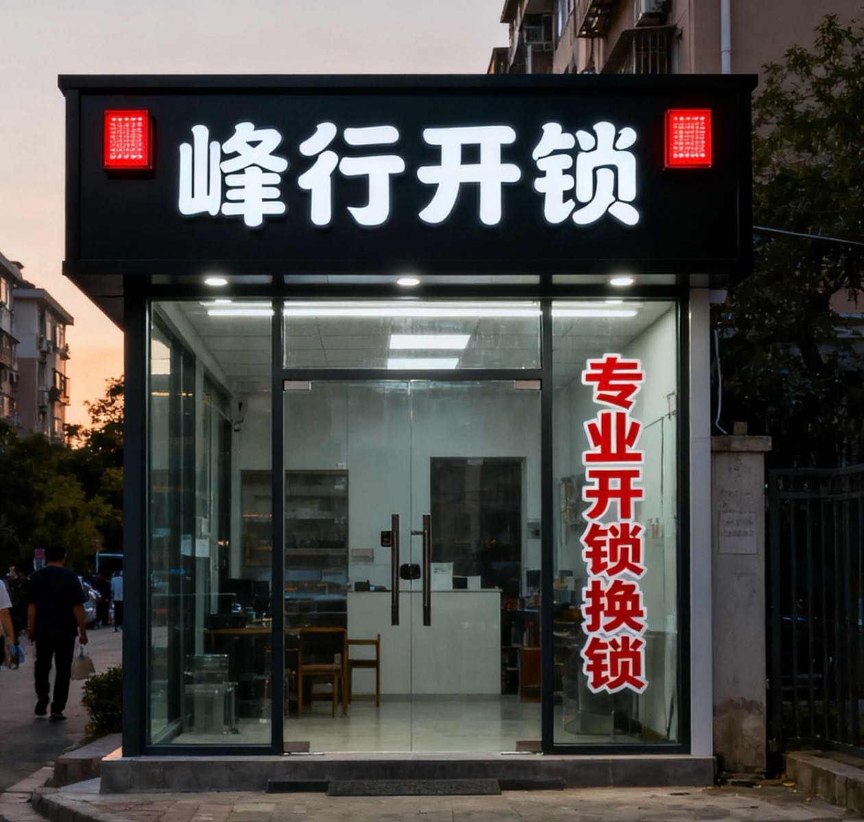 峰行锁商行开锁换锁