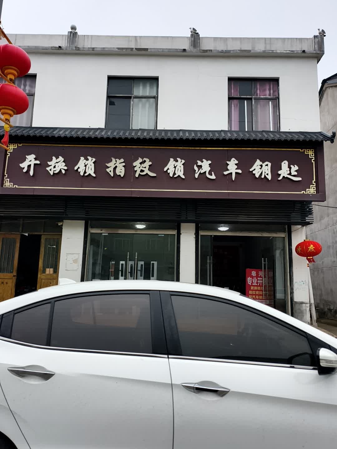 开换锁指纹锁汽车钥匙