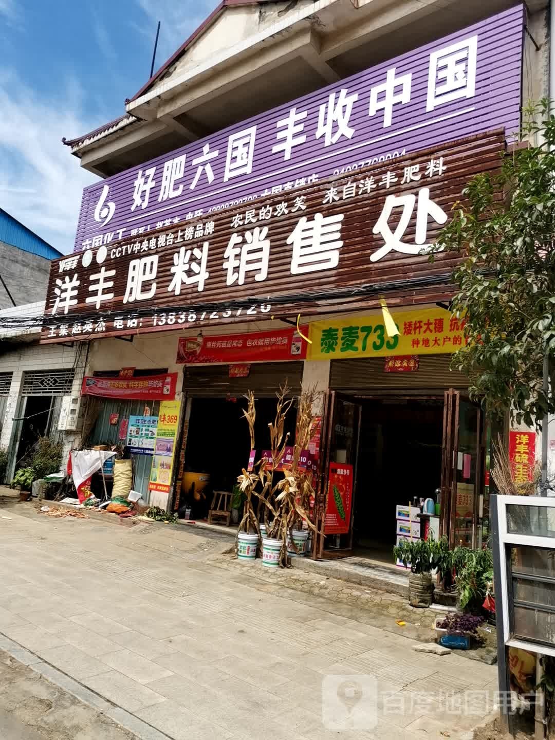 唐河县东王集乡洋丰肥料销售处(九龙西路店)