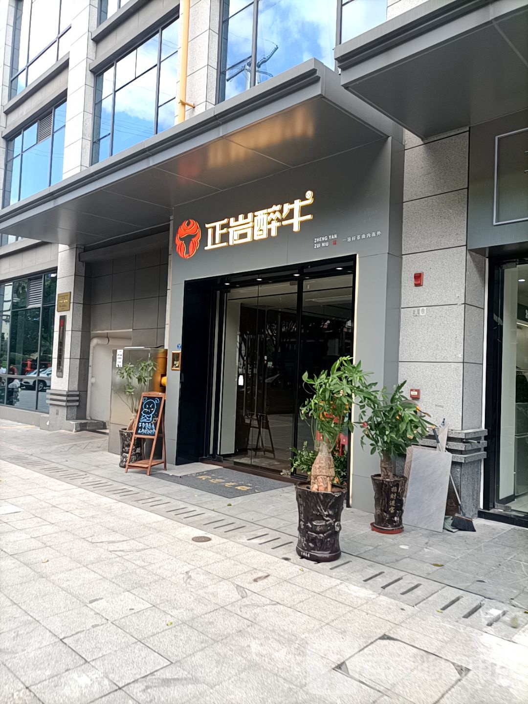 正岩醉牛
