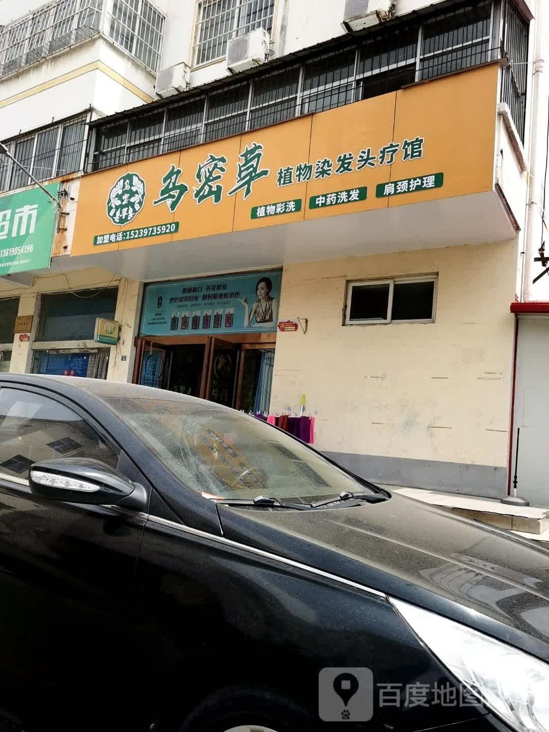 乌密草植物染发头疗管
