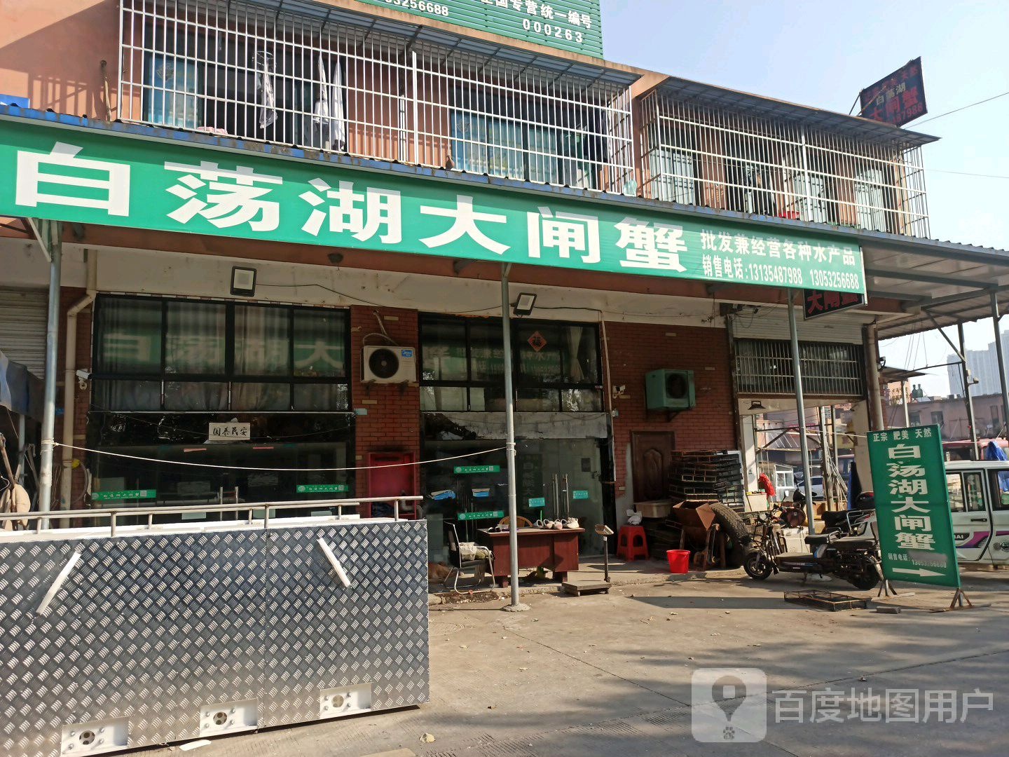 白当湖大闸蟹