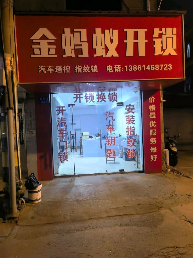 金蚂蚁开锁