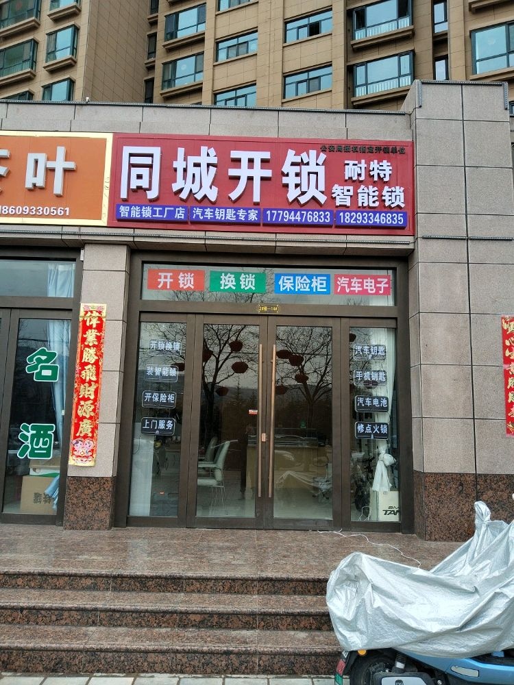庄浪同城开锁耐特智能锁