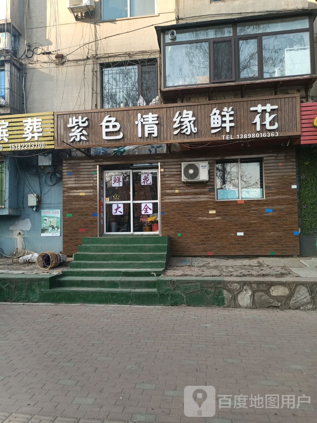 紫色情缘鲜花