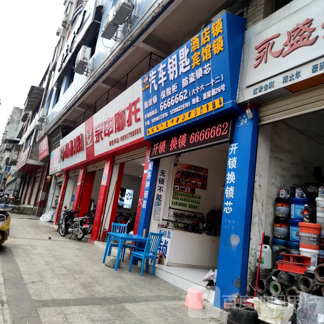 锁王锁城·汽车钥匙开锁指纹锁