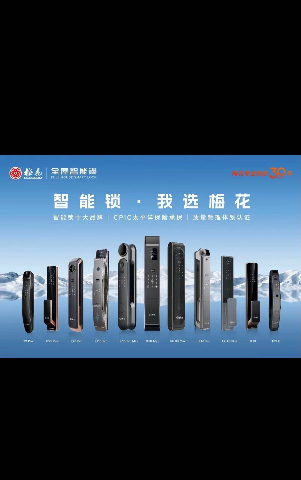 梅花全屋智能锁(小焦开锁)