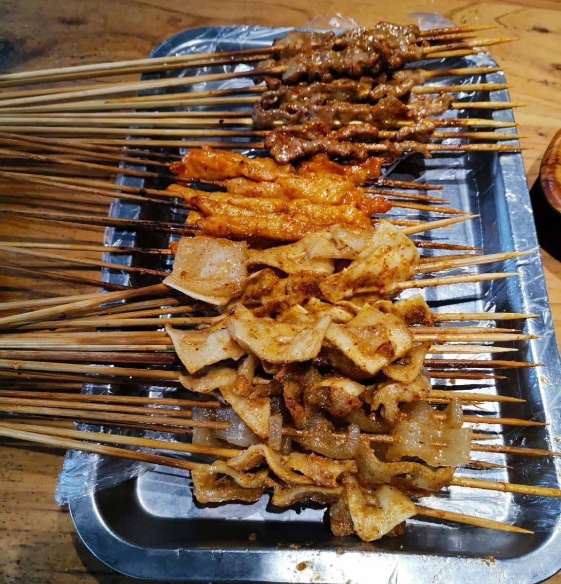 清真新疆阿里88烤羊肉串