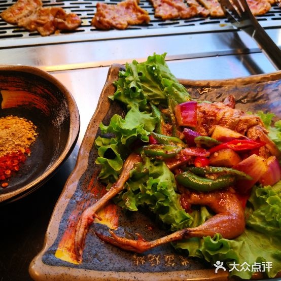 院子里火盆烧烤(天海商业中心店)
