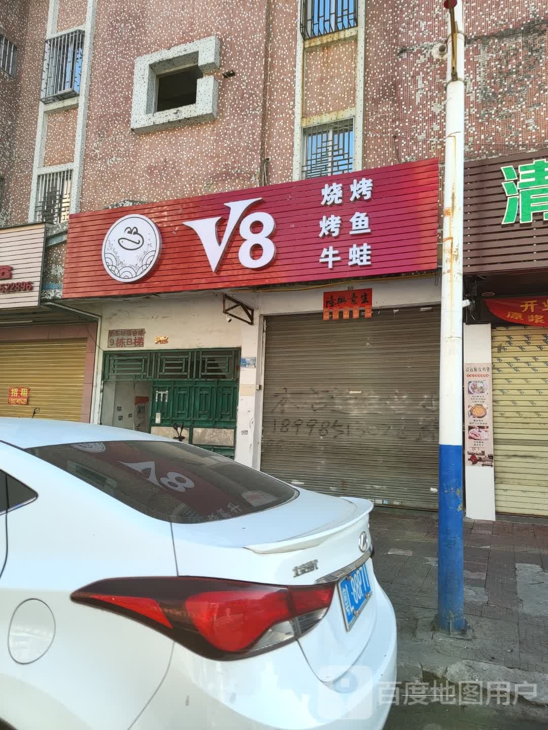 V8烧烤烤鱼