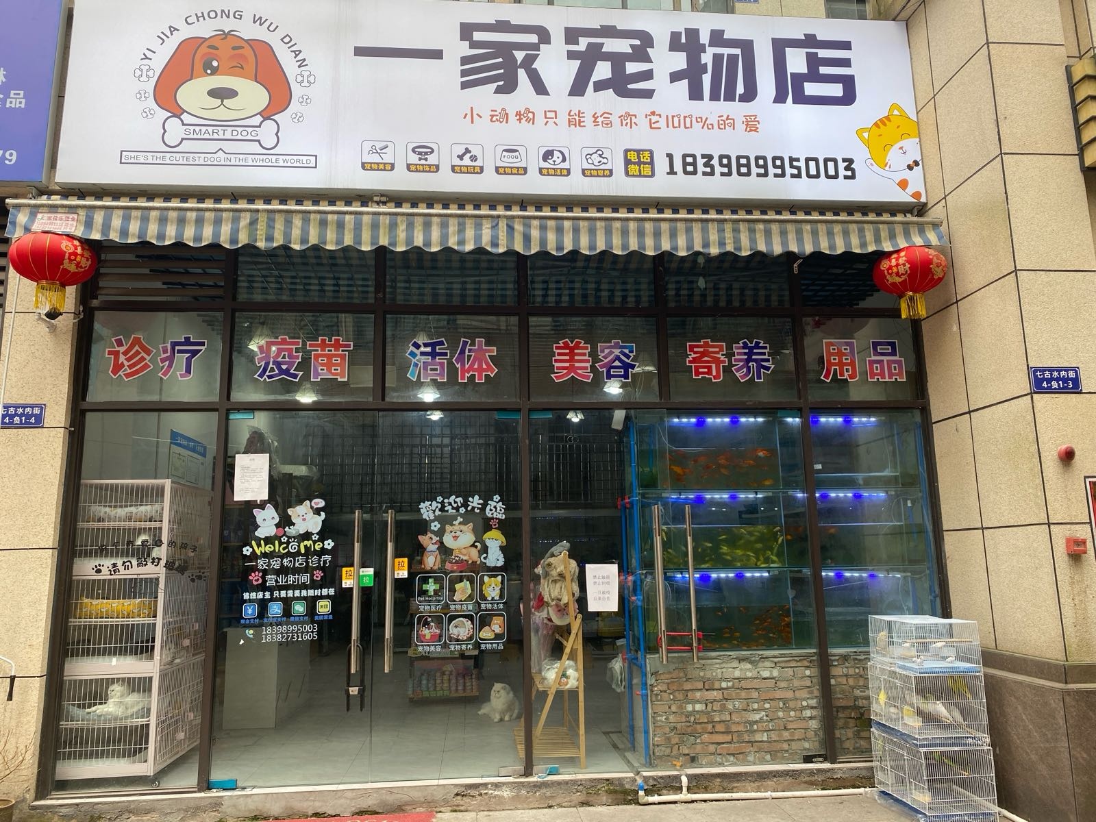 一家宠物店(诊疗中心)