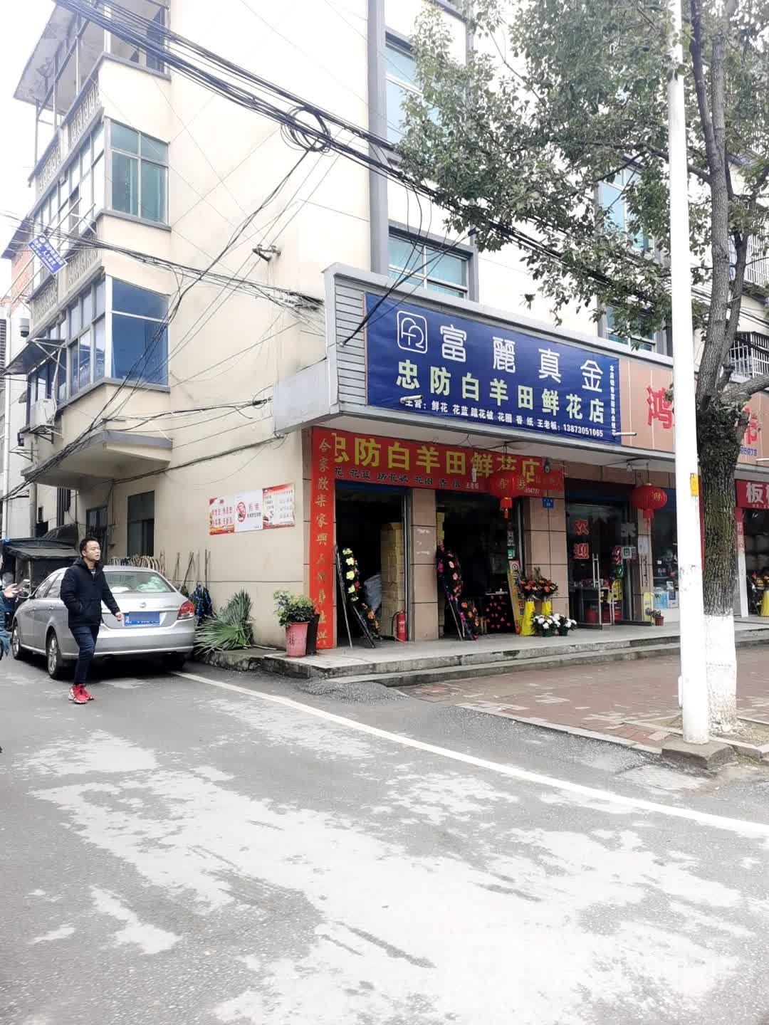 忠防白羊田鲜花店