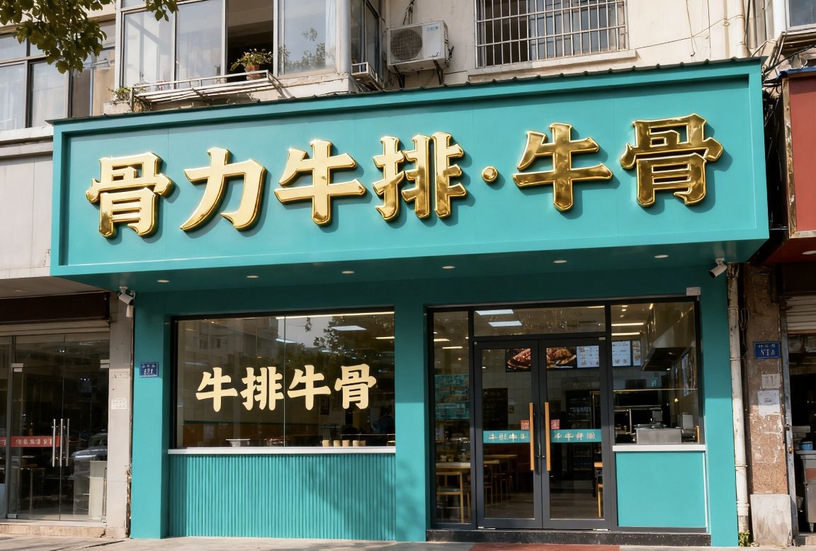 骨力牛排牛骨(华泓凤凰别院店)