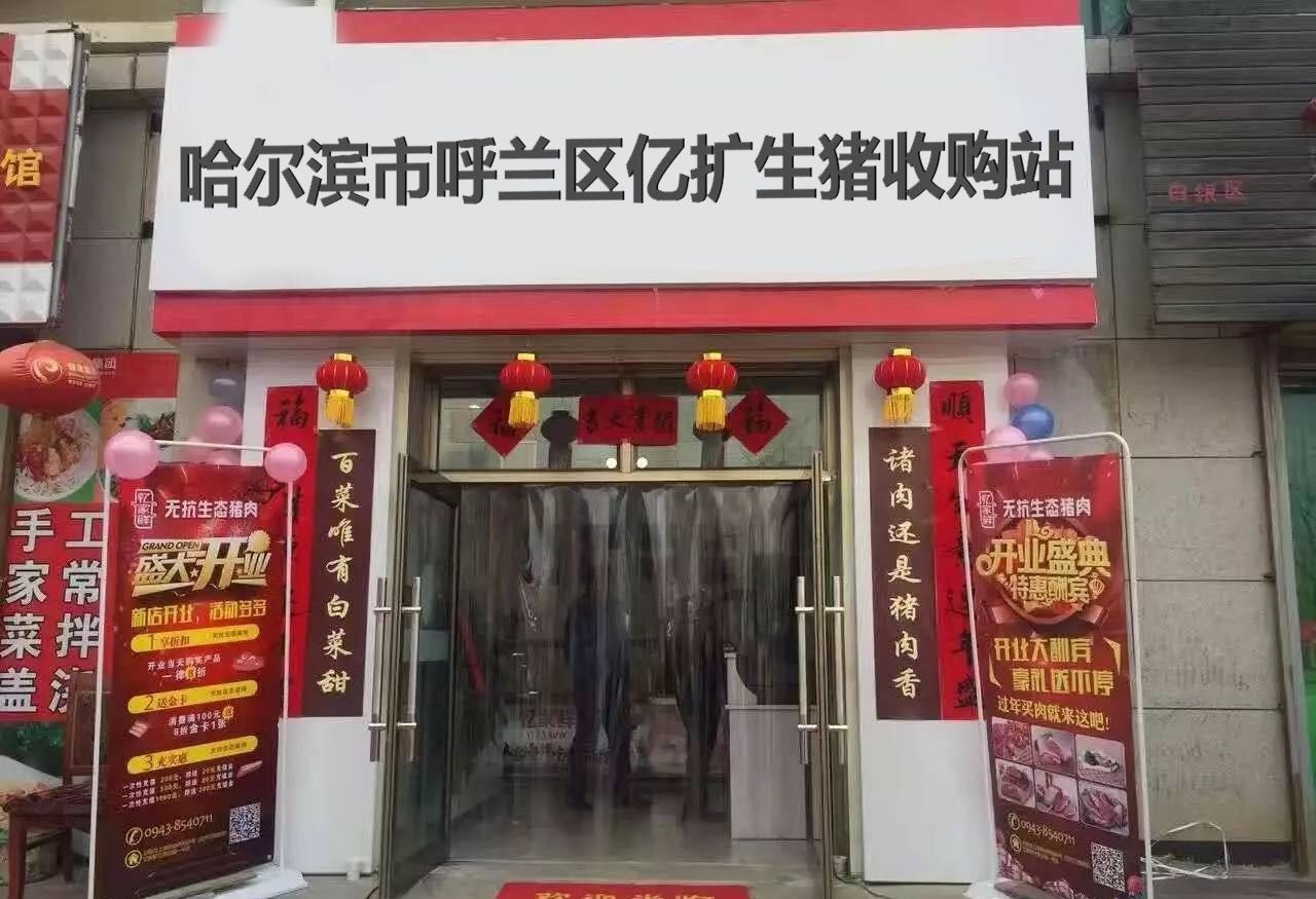 哈尔滨市呼兰区亿扩生猪收购站