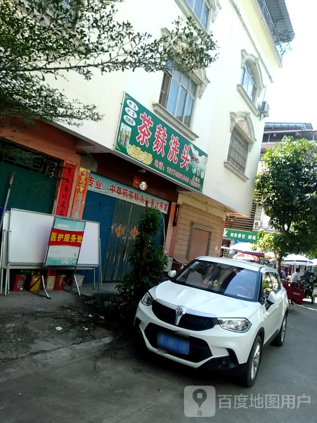 茶麸洗发