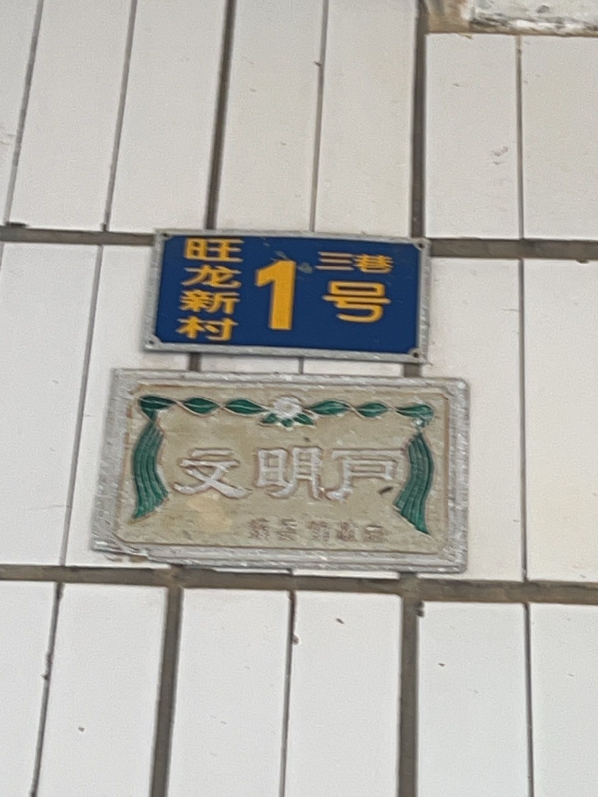 旺龙新村三巷1号