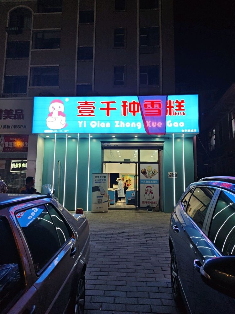 壹千种雪糕(金色欧城店)