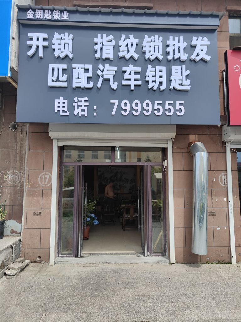 金钥匙开锁指纹锁汽汽车钥匙