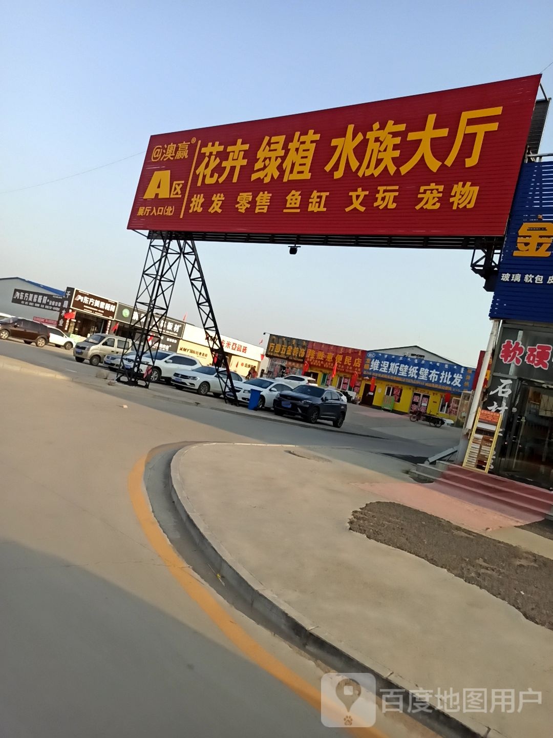 澳赢花卉绿植水族大厅批发云零售鱼缸文玩宠物
