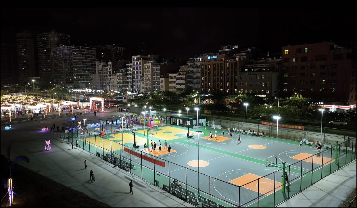 三亚湾天涯夜市篮球俱乐部