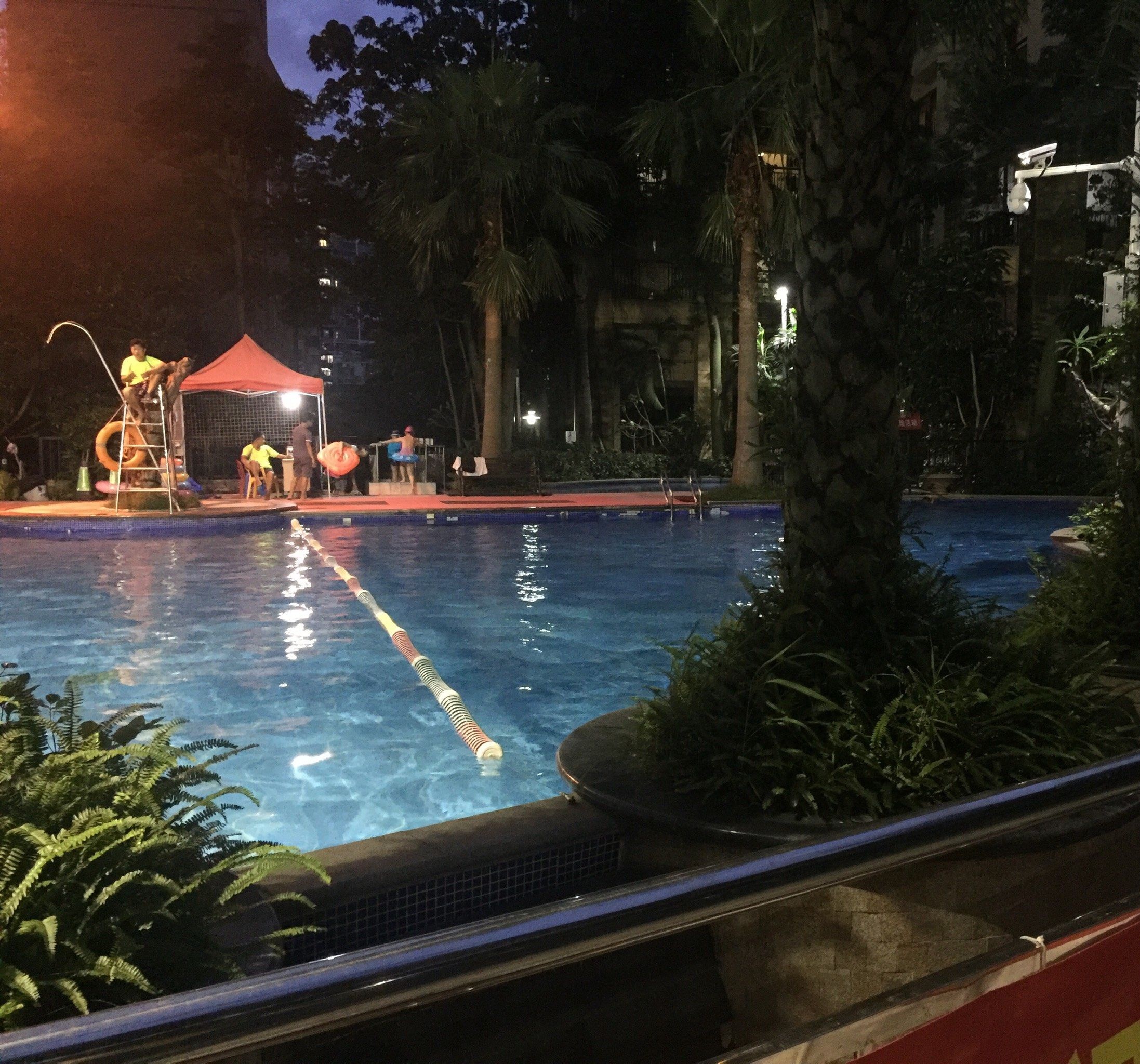 龙园意境花园游泳池