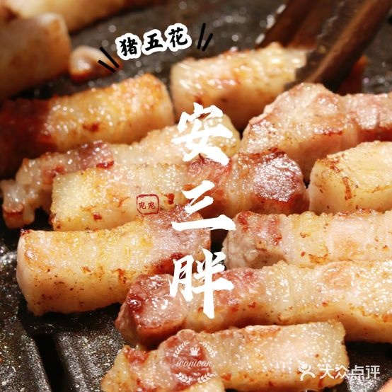 安三胖韩国靠肉(大悦城北马路店)