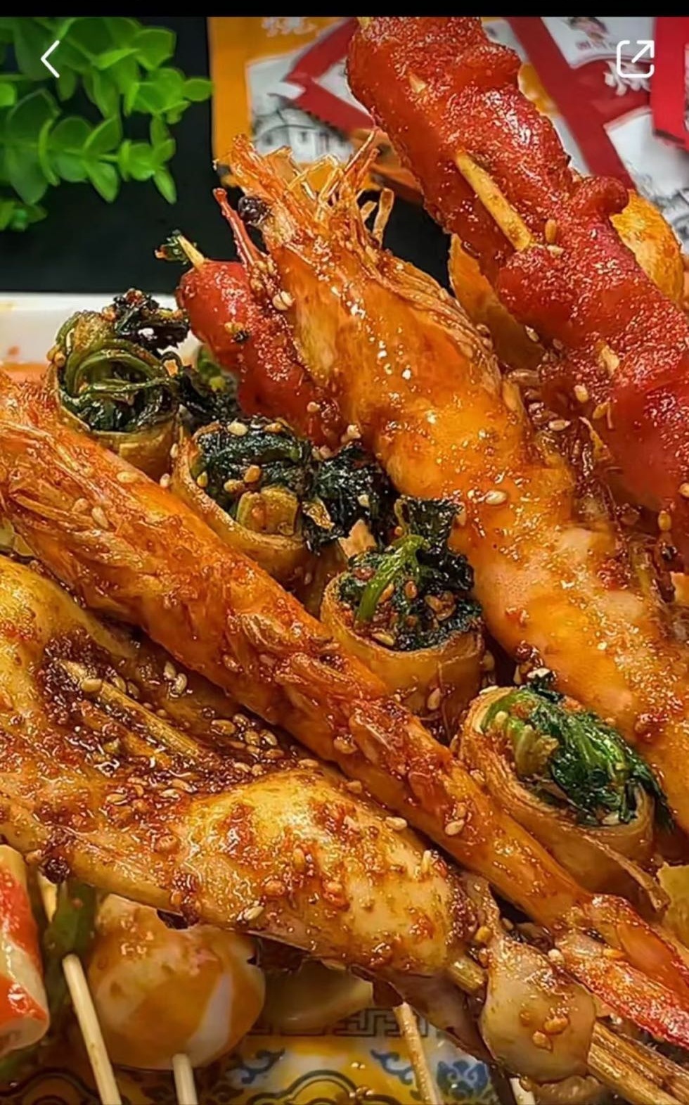 新疆巴郎子美味烧烤新鲜羊肉串(九江学院店)