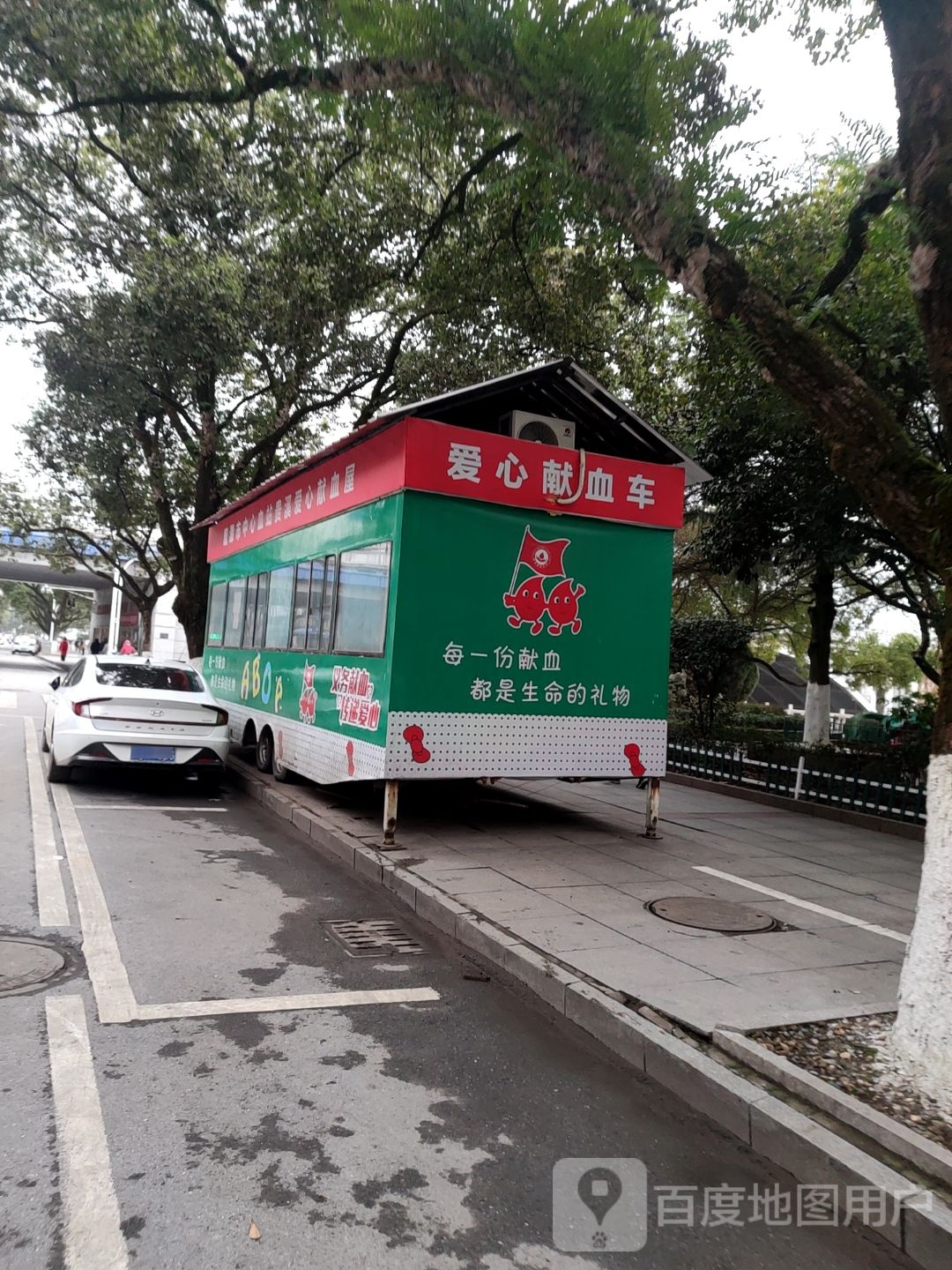 献血车(桥西公园)