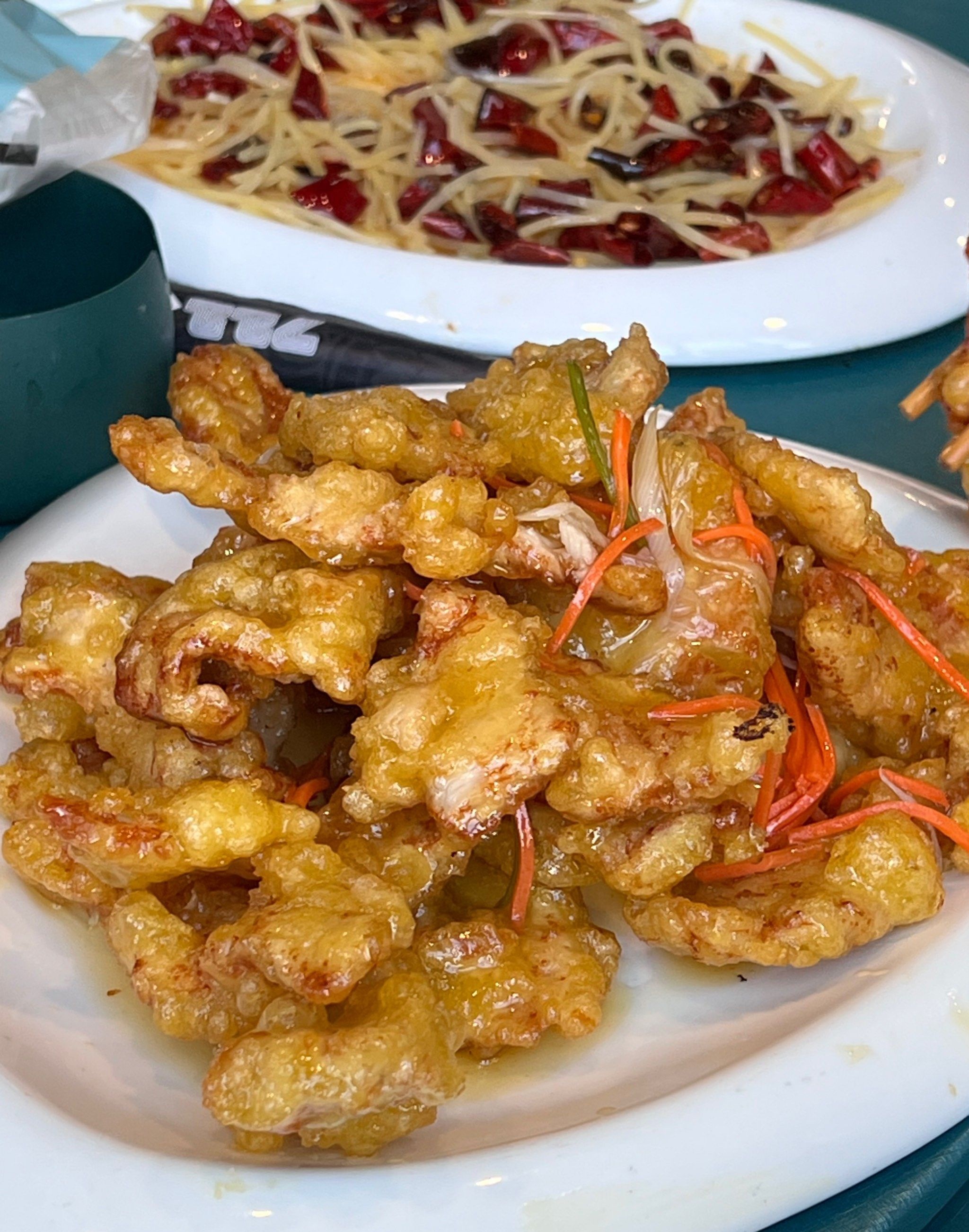 711东北特色菜海鲜烧烤环境