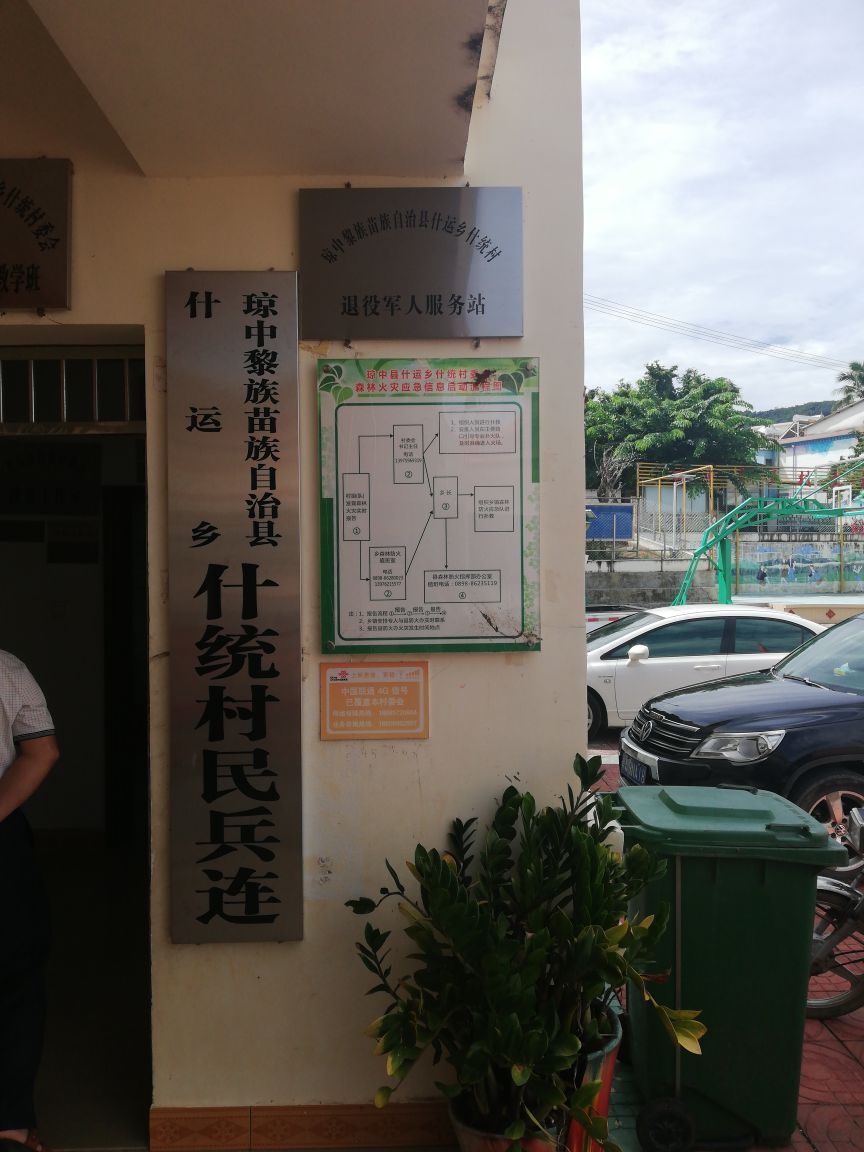 琼中黎族苗自治县什运乡什统村退役军人服务站