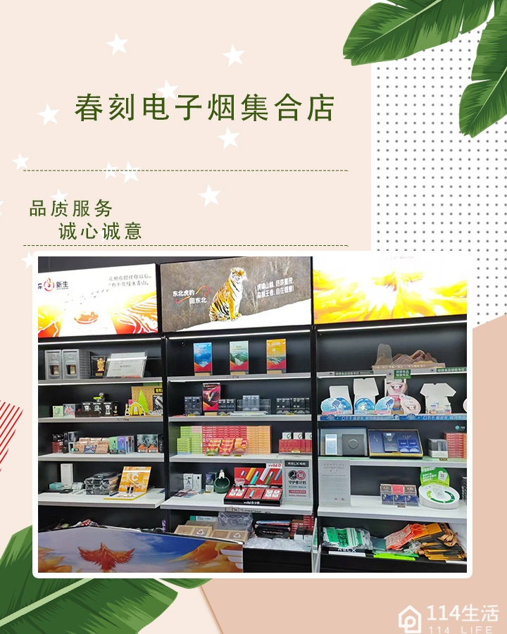 春刻电子烟集合店