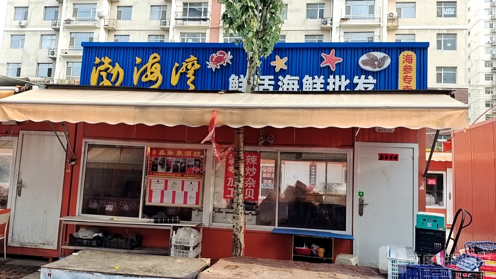 渤海湾鲜活海鲜批发