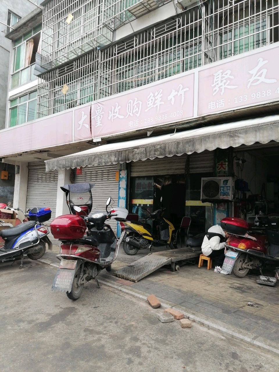 大量收购鲜竹