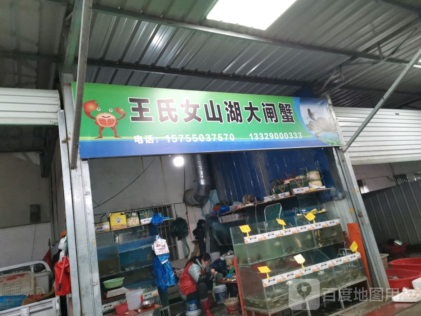 王氏女山湖大闸蟹