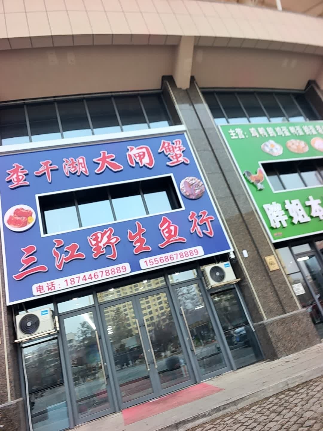 三江野生鱼螃蟹